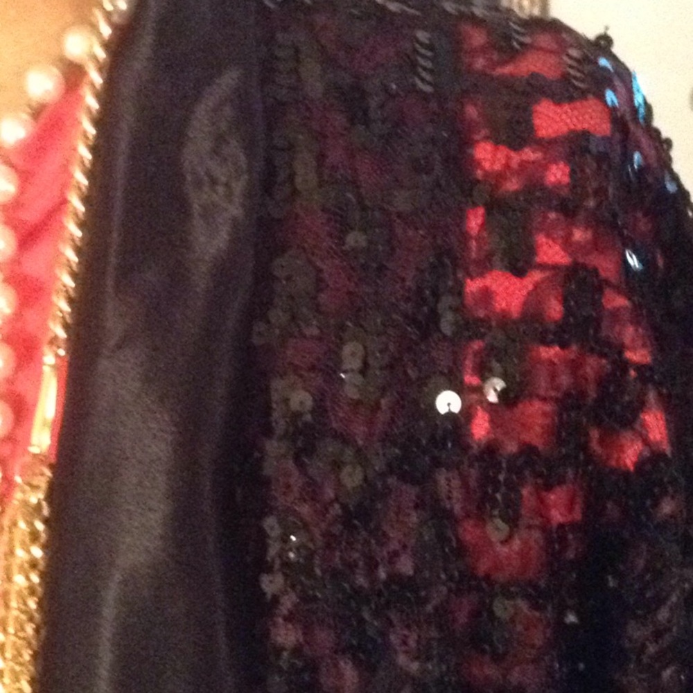 Sequin Crop Jacket - image 2